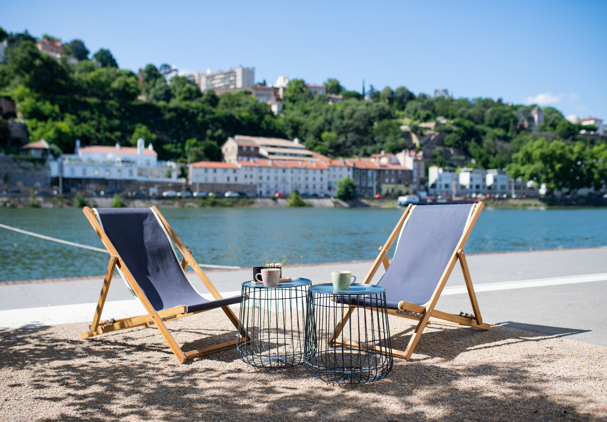 Location terrasse agréable Evènements professionnels à Lyon l'Embarcadère