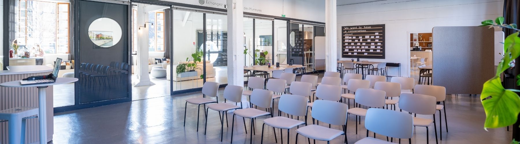 Location salle pour des conférences inspirantes à L'Embarcadere Lyon