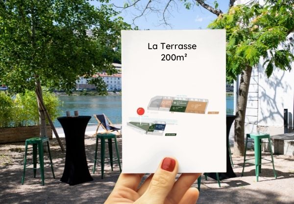 Location De Terrasse Pour Des événements Professionnels Uniques à L'Embarcadère Lyon
