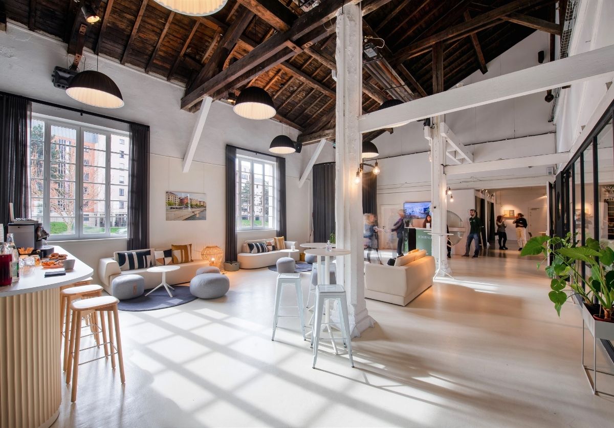 Location salle pour lumineuse pour l'accueil de clientèle à L'Embarcadère Lyon