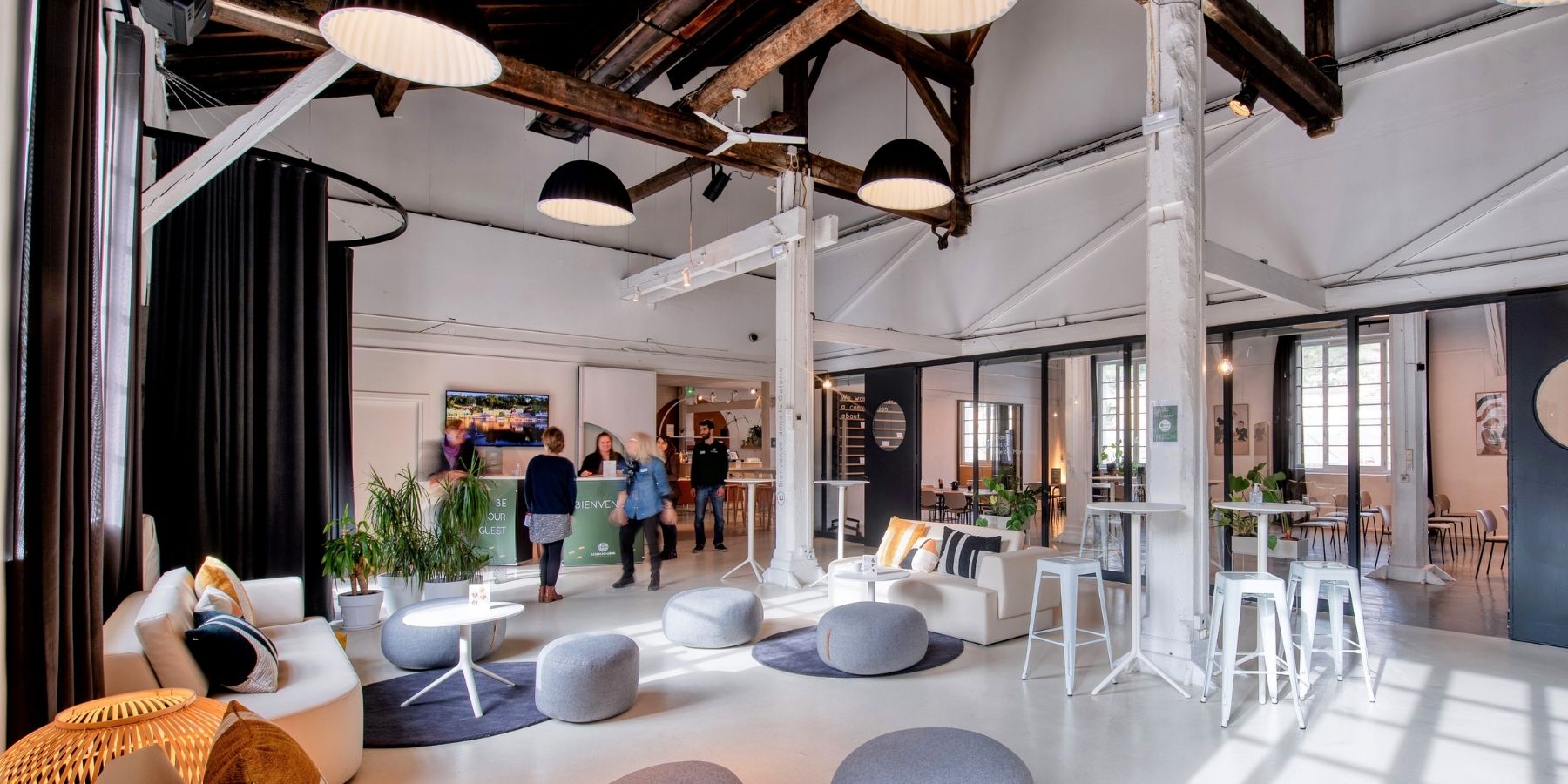 Location salle pour lumineuse pour l'accueil de clientèle à L'Embarcadère Lyon